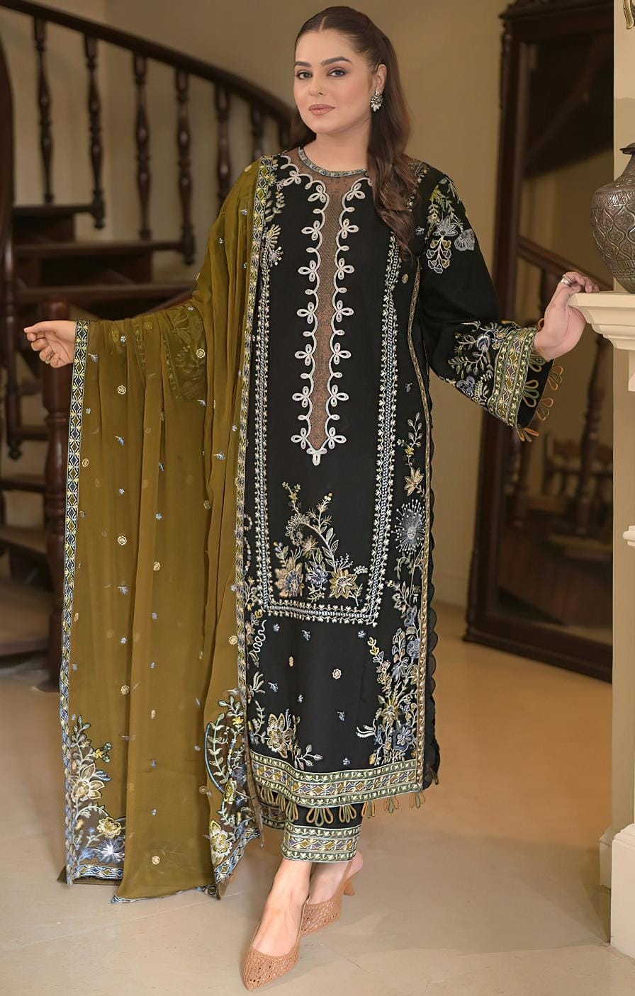 Aneelas 2355 Unstitched Suit