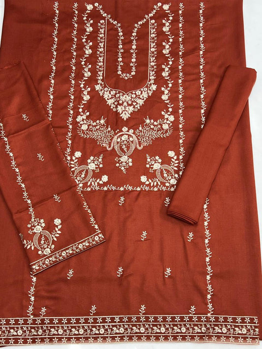 Maria B 2181 Dhanak Unstitched 2-Piece Suit