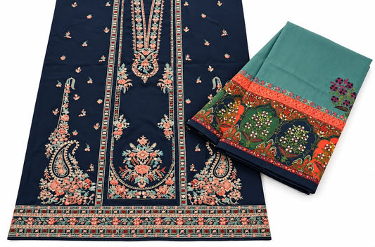 Hussain Rehar 717 Unstitched Suit