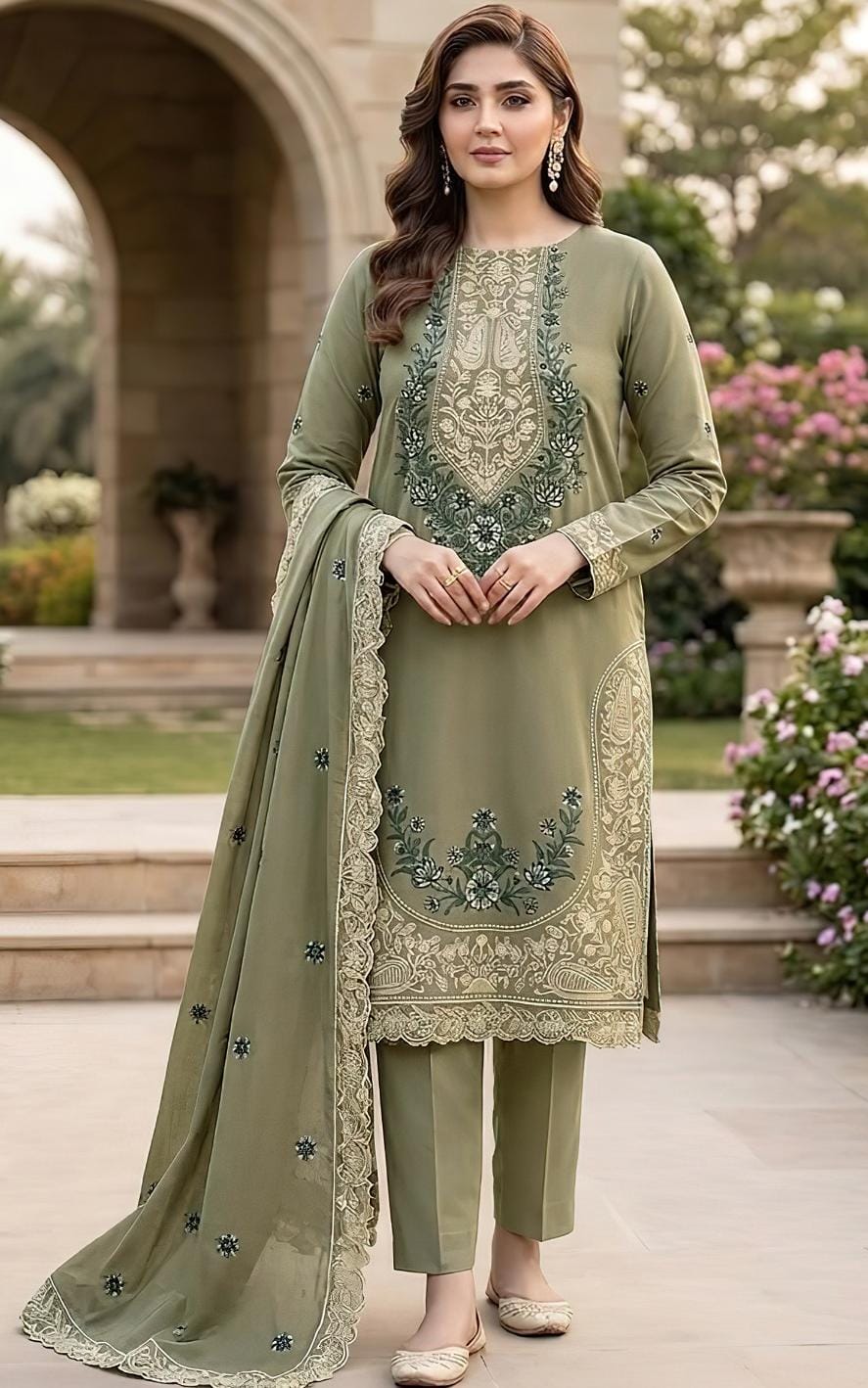 Maria B Winter Dhanak 3-Piece — 2170