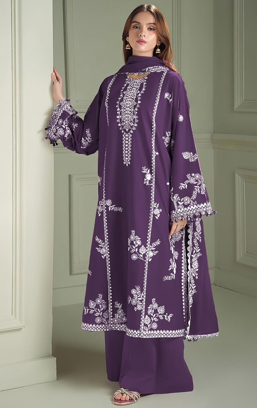 Cross Stitch Summer Lawn 3-Piece — 2124