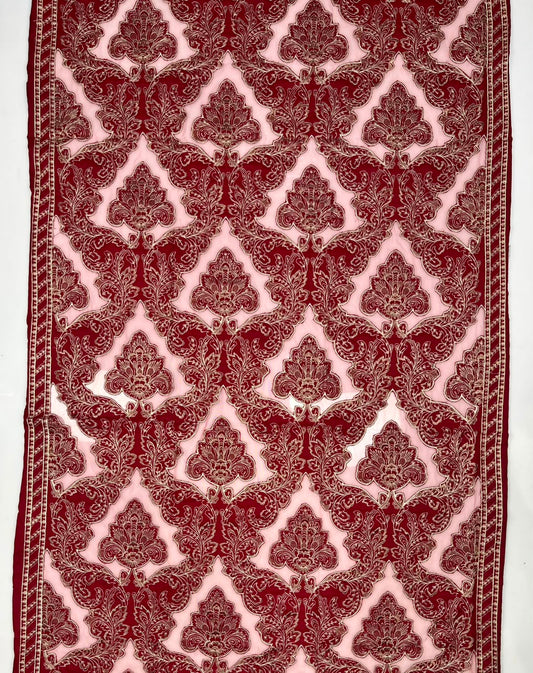 Hussain Rehar Winter Dhanak 3-Piece — K-508