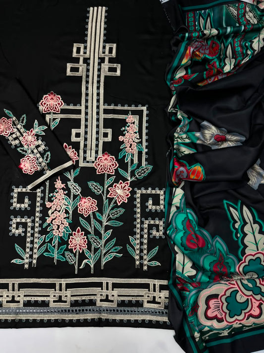 Baroque Winter Dhanak 3-Piece — K-701