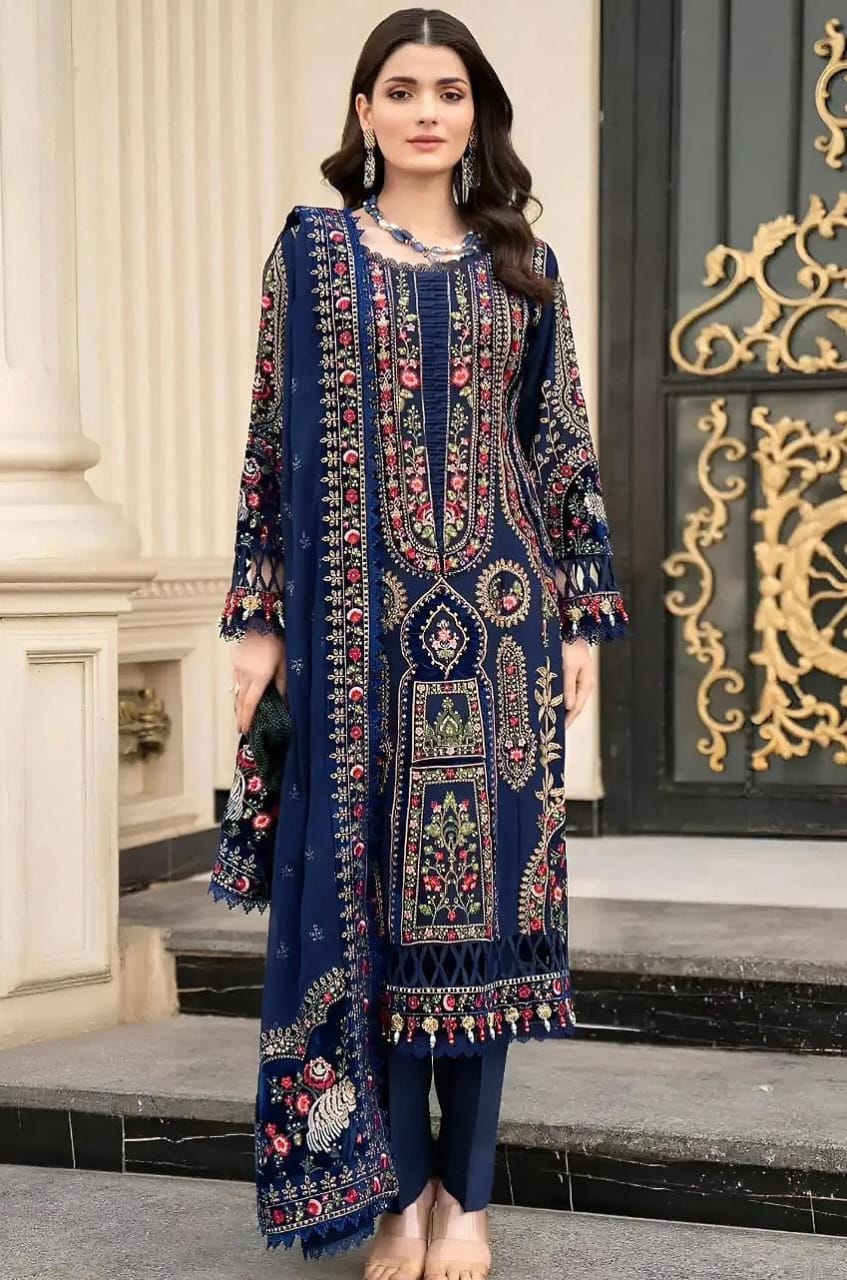 Bareeze Unstitched Suit | Code 2203
