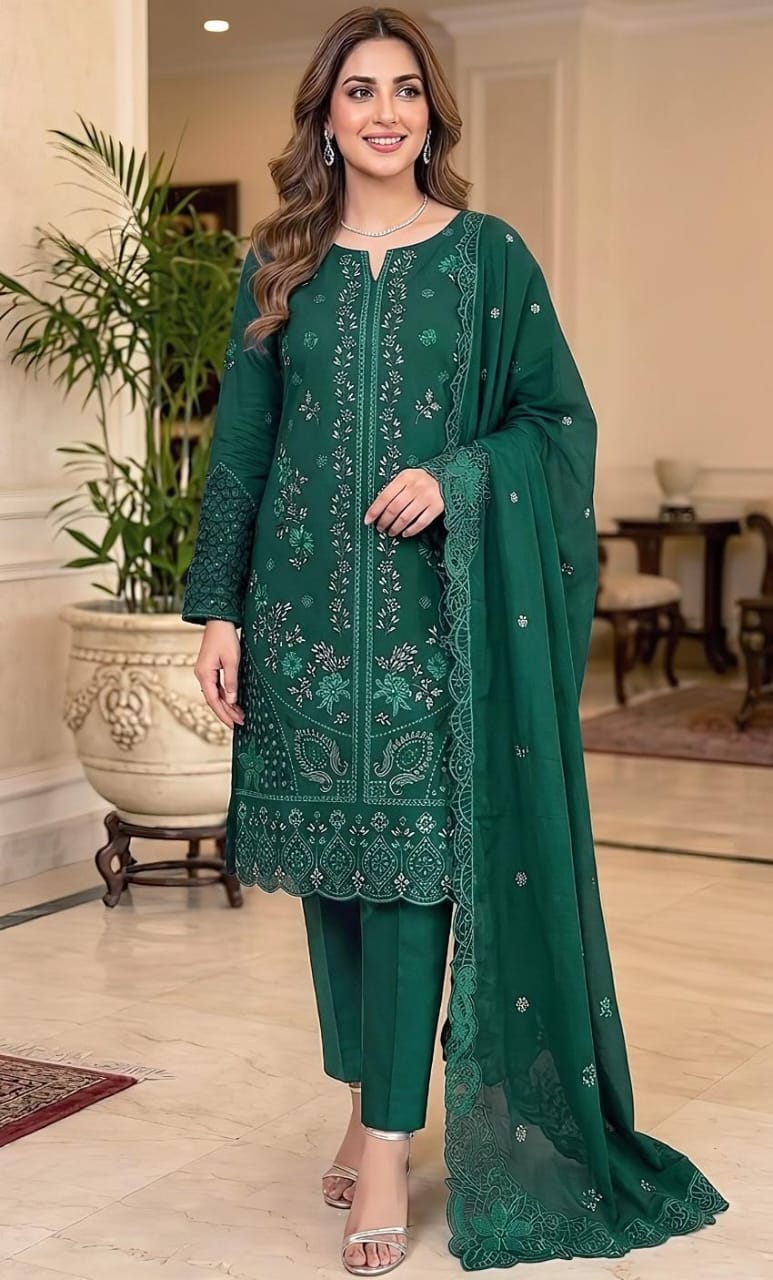 Maria B Unstitched Suit | Code 2205