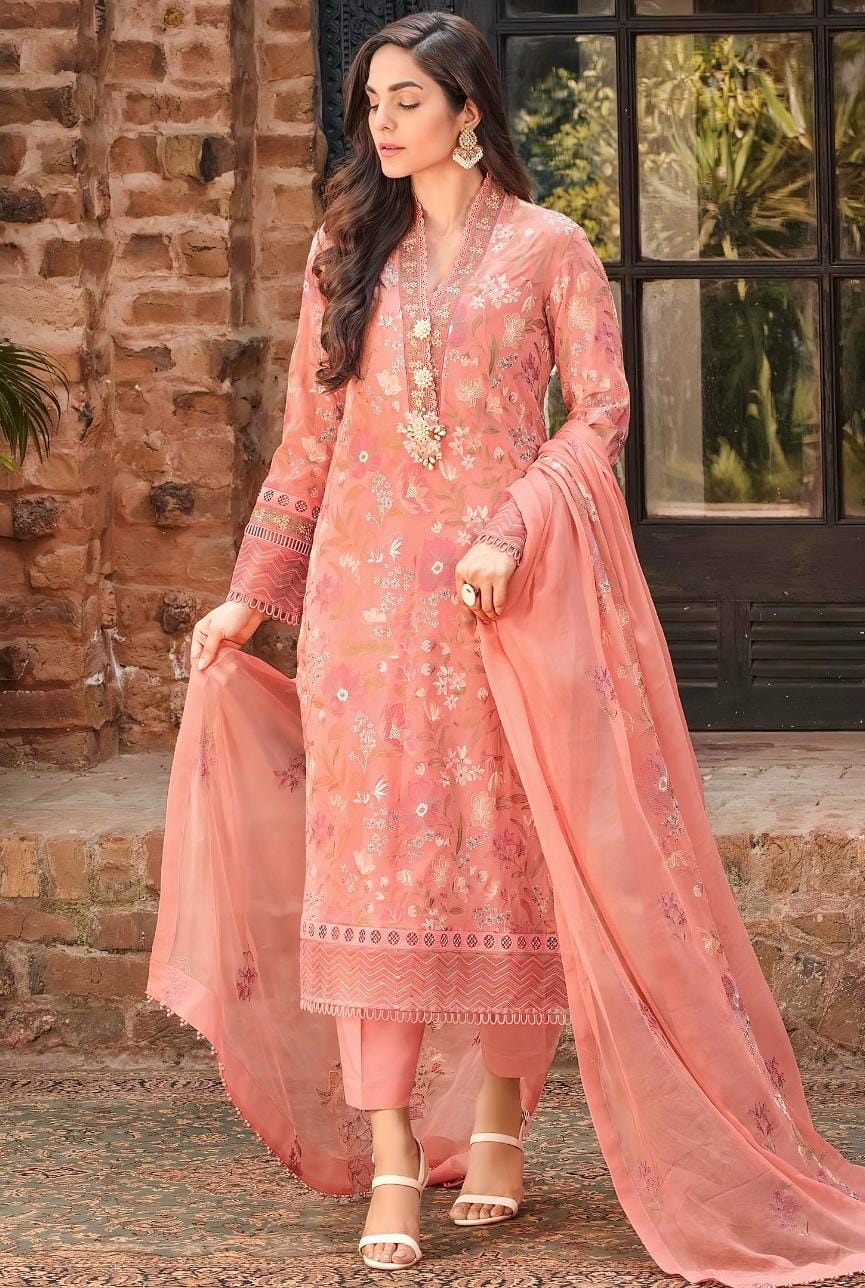 BAREEZE 2343 | Dhanak Unstitched Suit