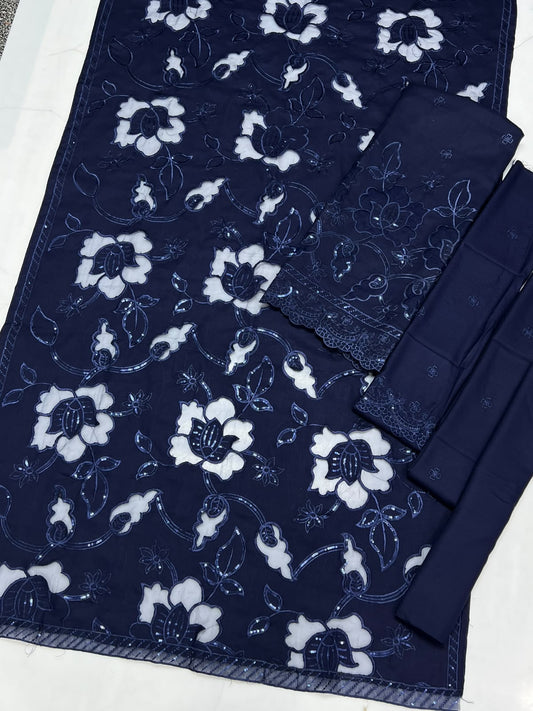 Maria B Winter Dhanak 3-Piece — 2172