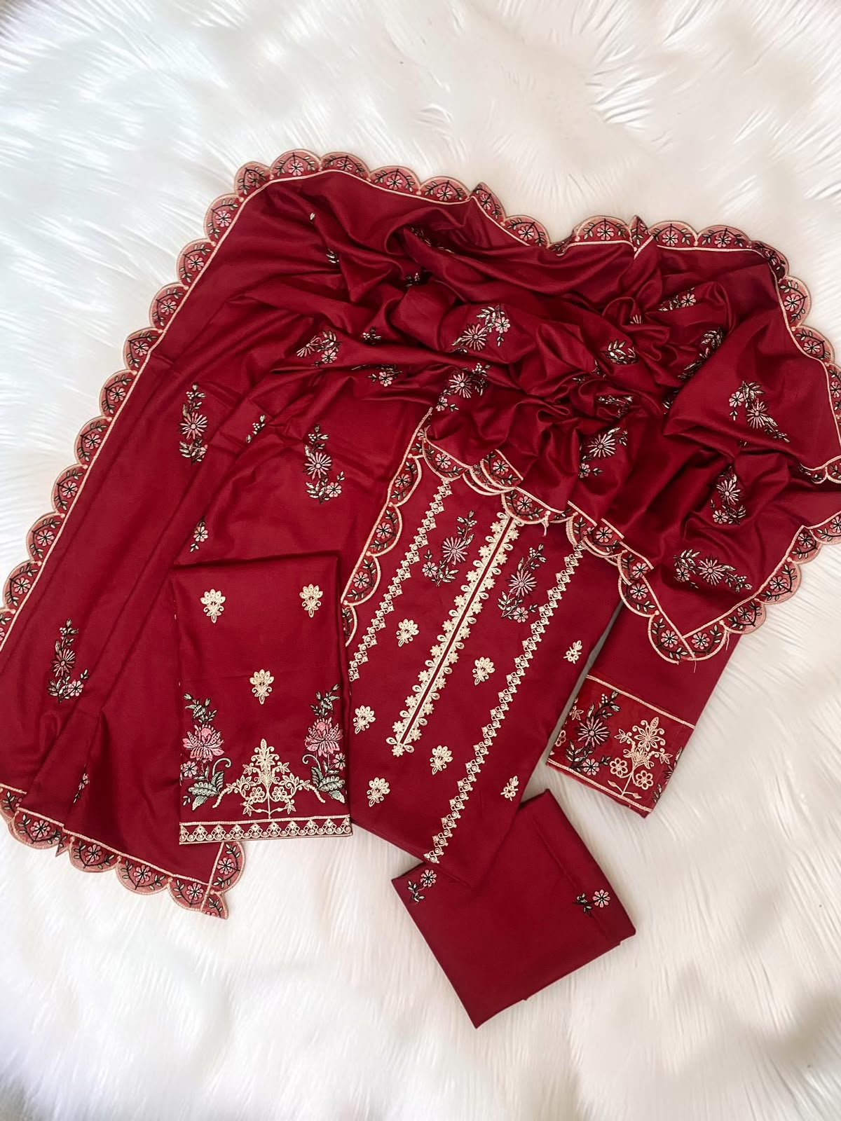 Batik Unstitched Suit | Code 2212