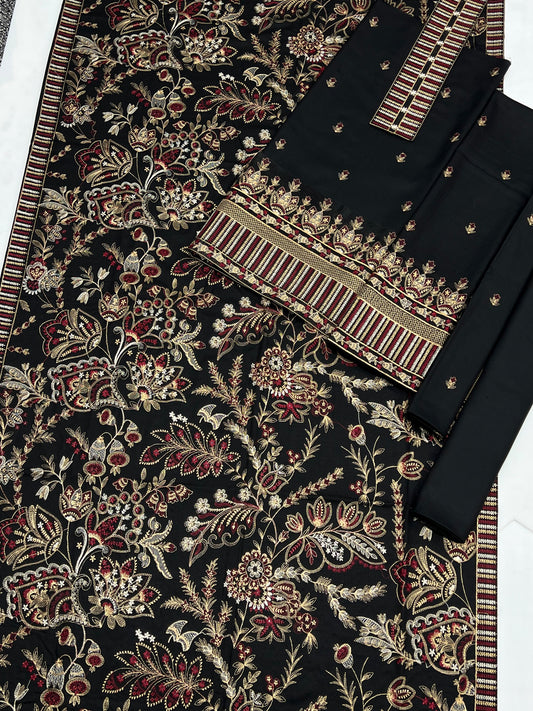Bareeze Winter Dhanak 3-Piece — 2140