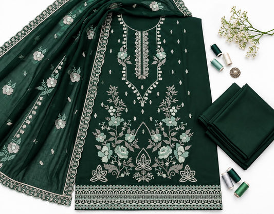 Bareeze Winter Dhanak 3-Piece — K-222 G