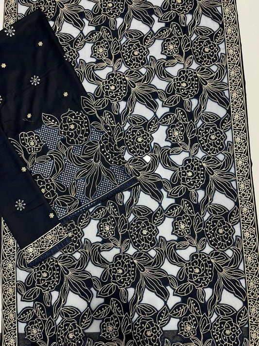Bareeze Winter Dhanak 3-Piece — K-501 B