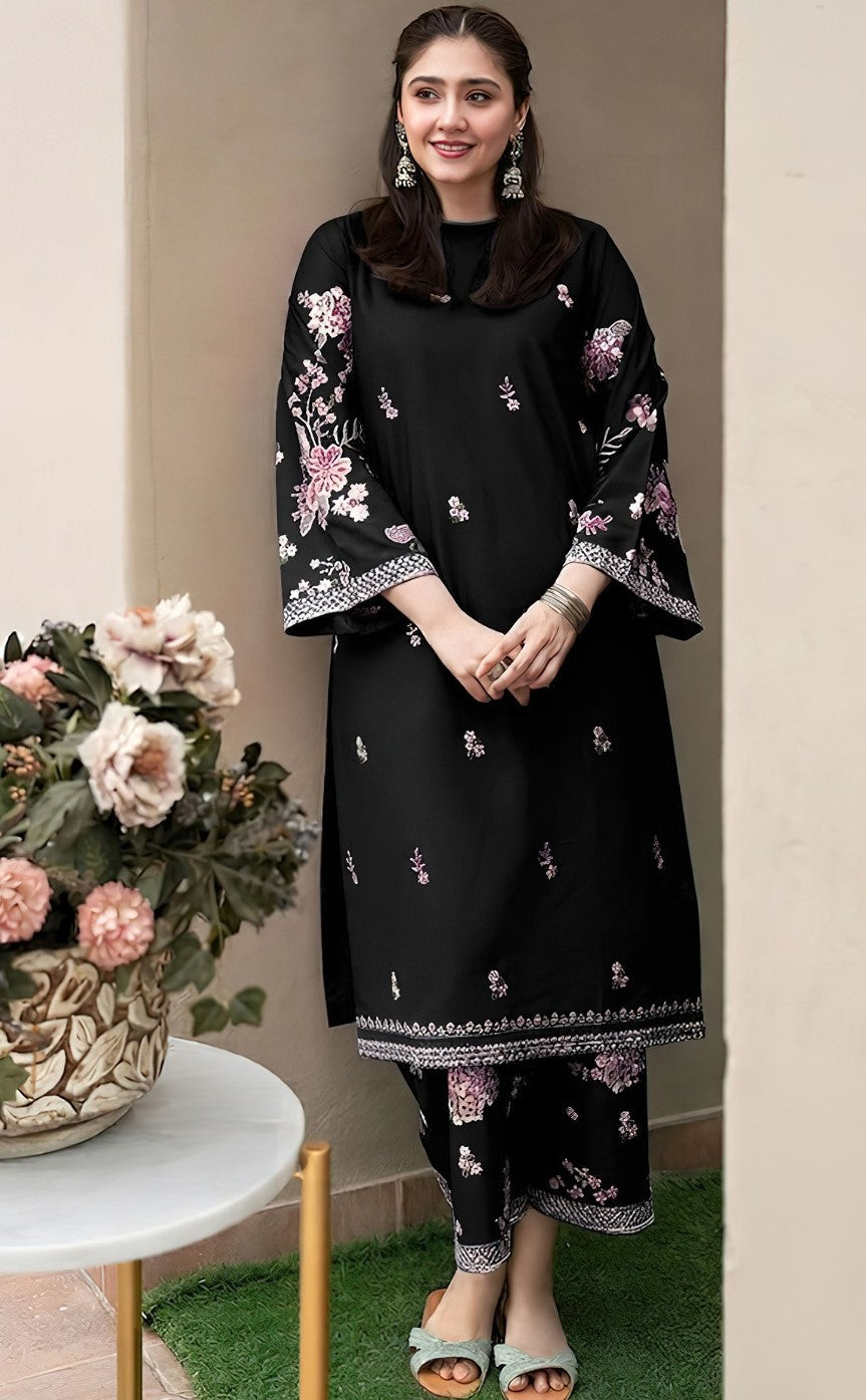 Urge 2176 Dhanak Unstitched 2-Piece Suit