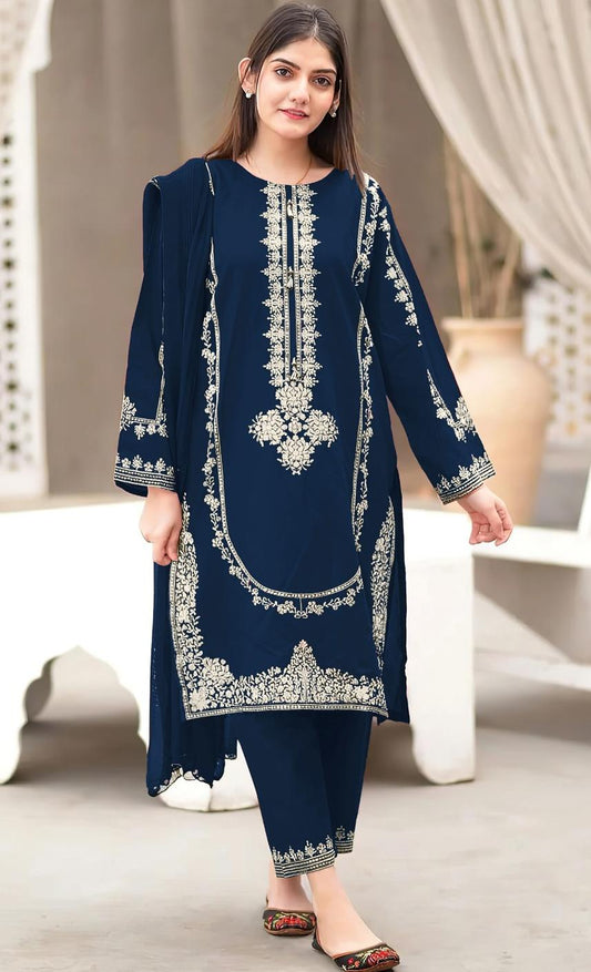 UMZAY 2299 Dhanak Unstitched 2-Piece Suit