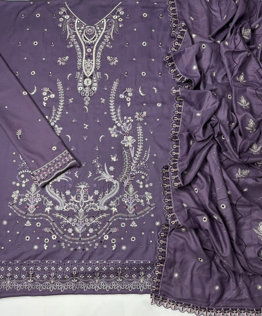 Gul Ahmed 248 Dhanak Unstitched 3-Piece Suit