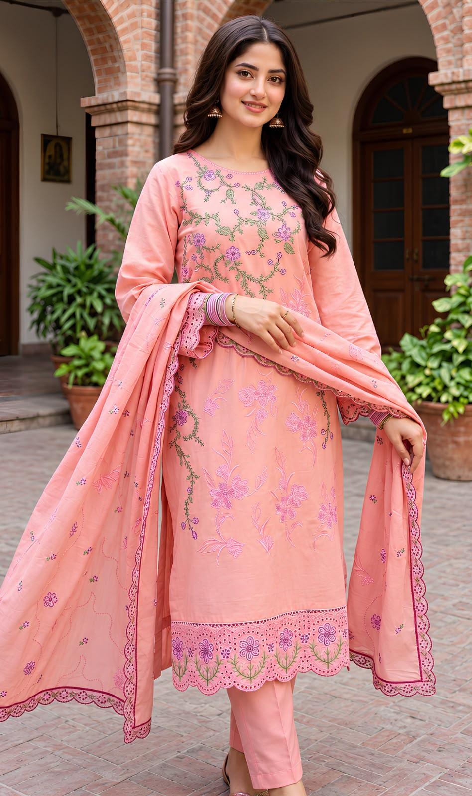 Rang Rasiya 307 Dhanak Unstitched 3-Piece Suit