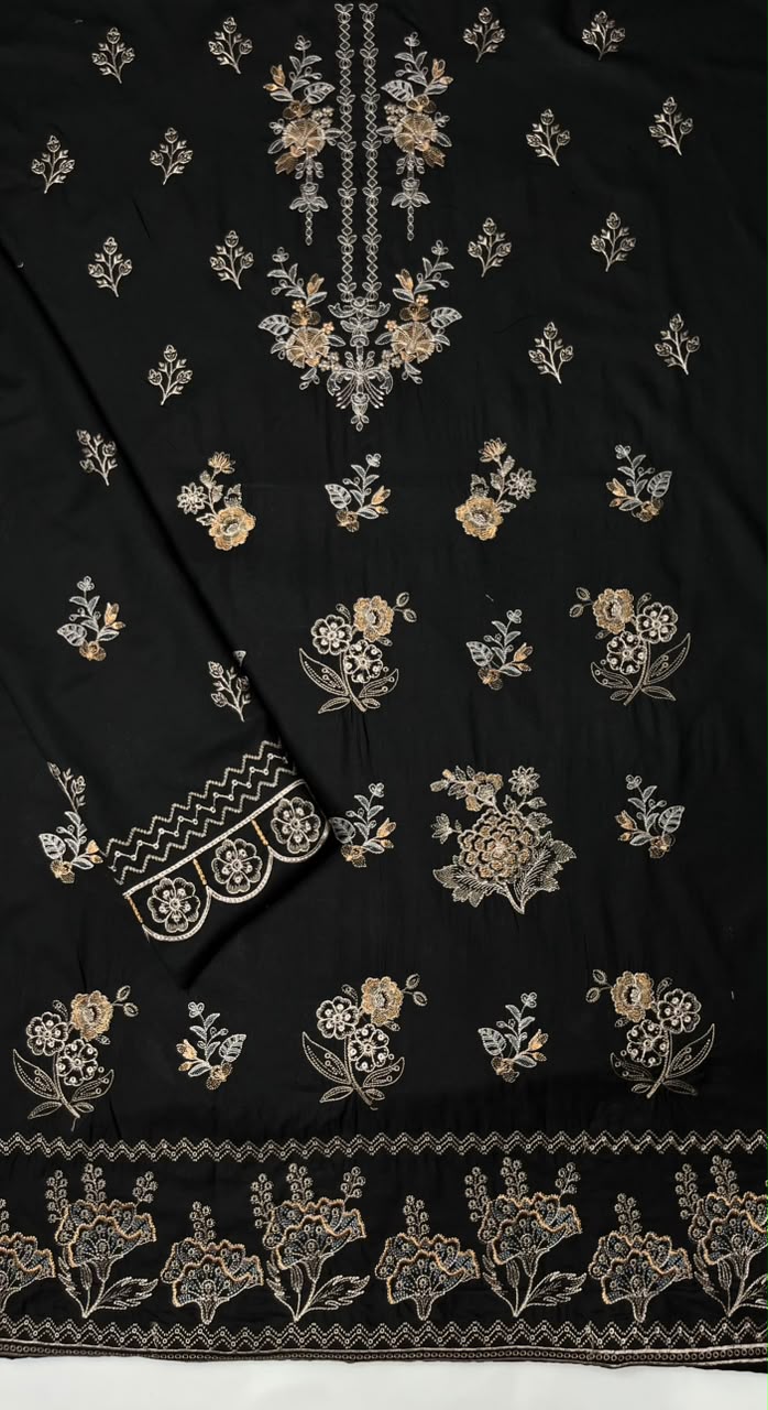 Charizma 607 Dhanak Unstitched 3-Piece Suit