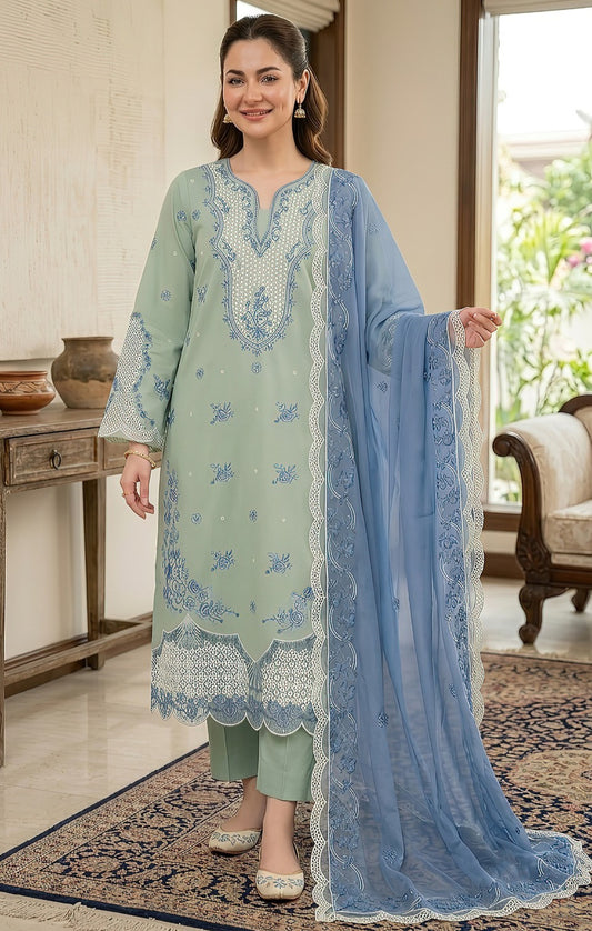 Aneelas Summer Lawn 3-Piece — 2118