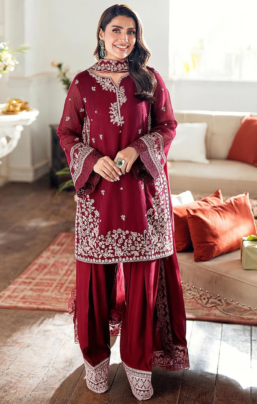 Azure Winter Dhanak 3-Piece — 2142