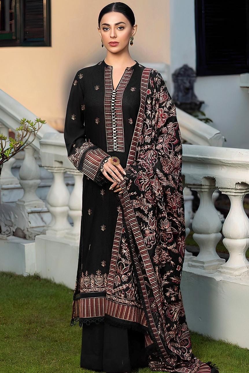 Bareeze Winter Dhanak 3-Piece — 2140