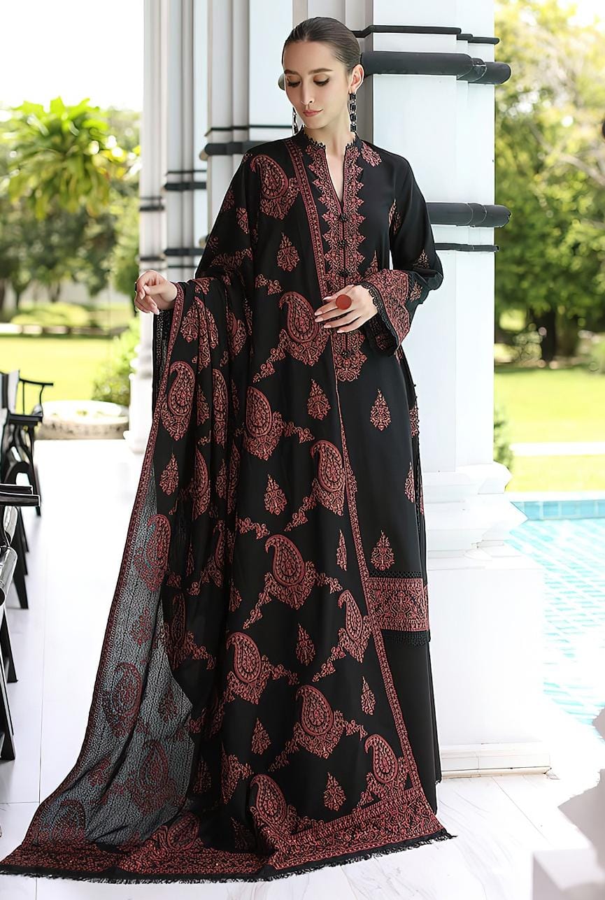 Bareeze Winter Dhanak 3-Piece — 2149