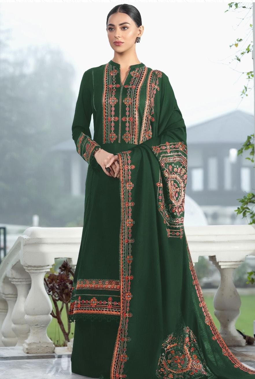 Bareeze Winter Dhanak 3-Piece — 2168