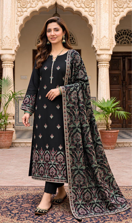 Bareeze 512 Unstitched Suit