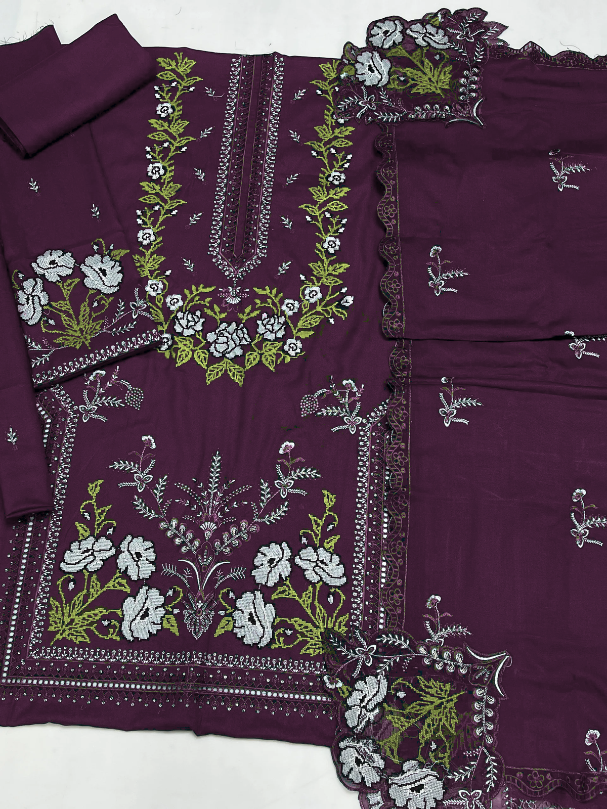 Maria B Winter Dhanak 3-Piece — 2145 P