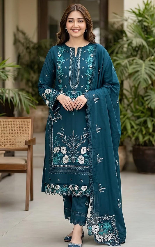Maria B Winter Dhanak 3-Piece — 2145