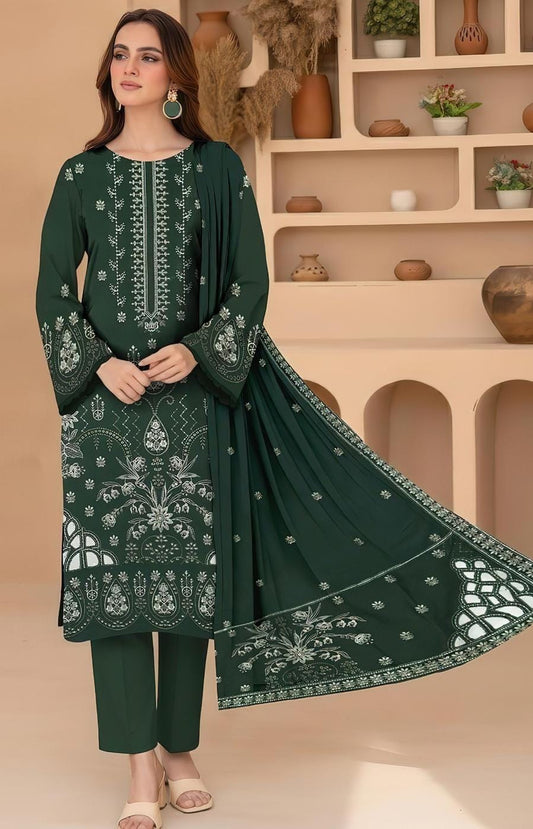 Maria B Winter Dhanak 3-Piece — 2156