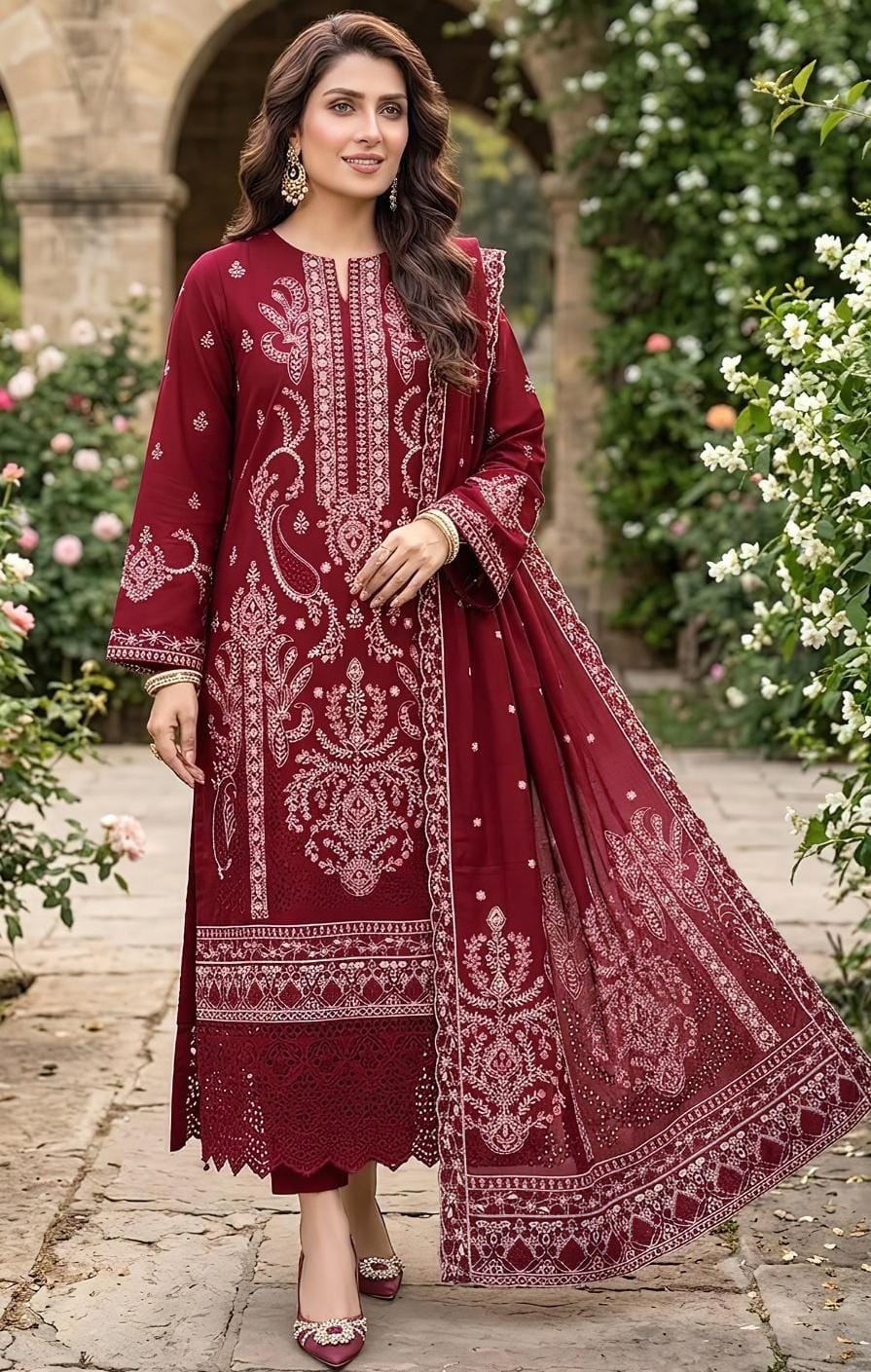 Maria B Winter Dhanak 3-Piece — 2162