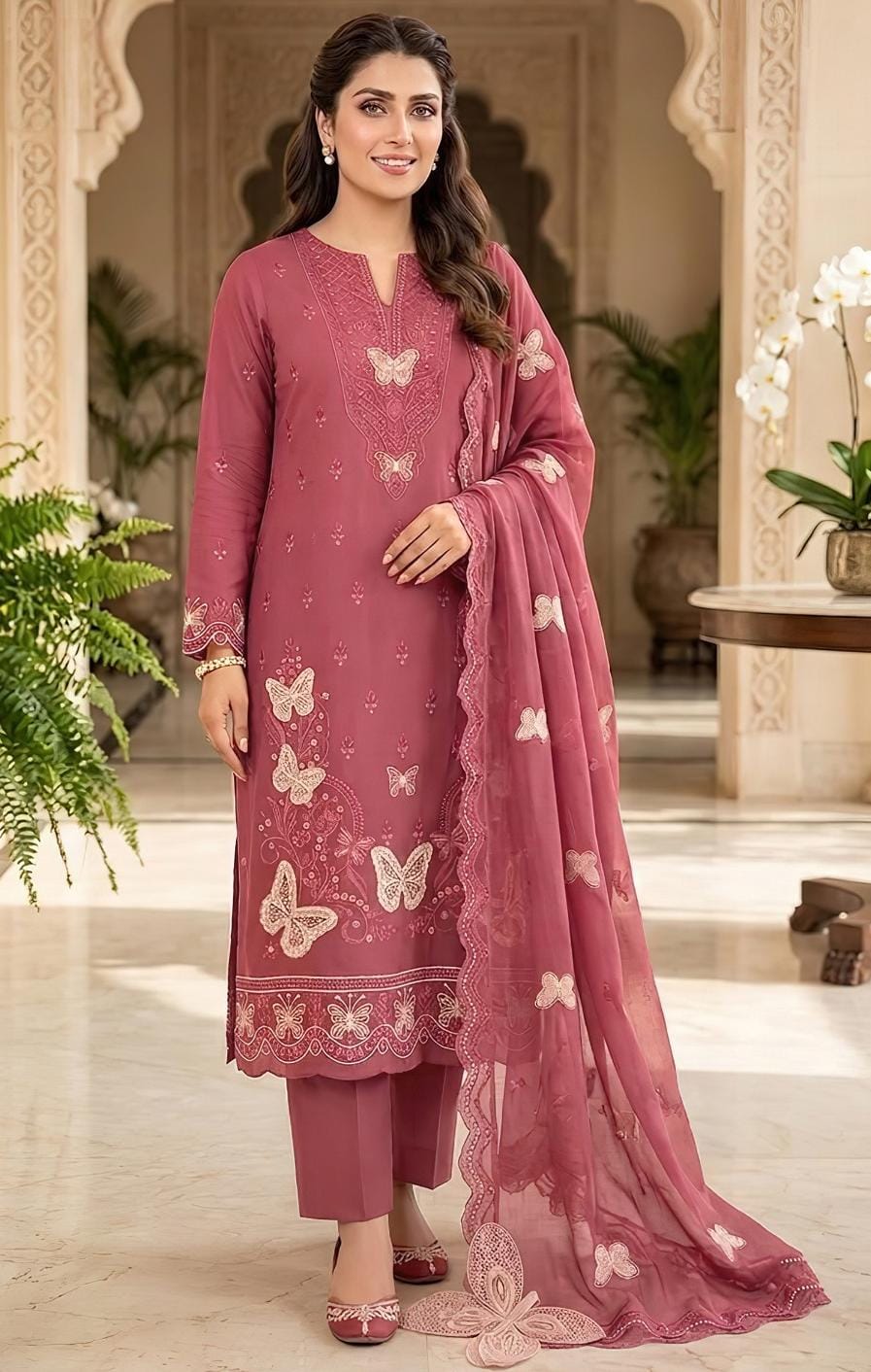 Maria B Winter Dhanak 3-Piece — 2171