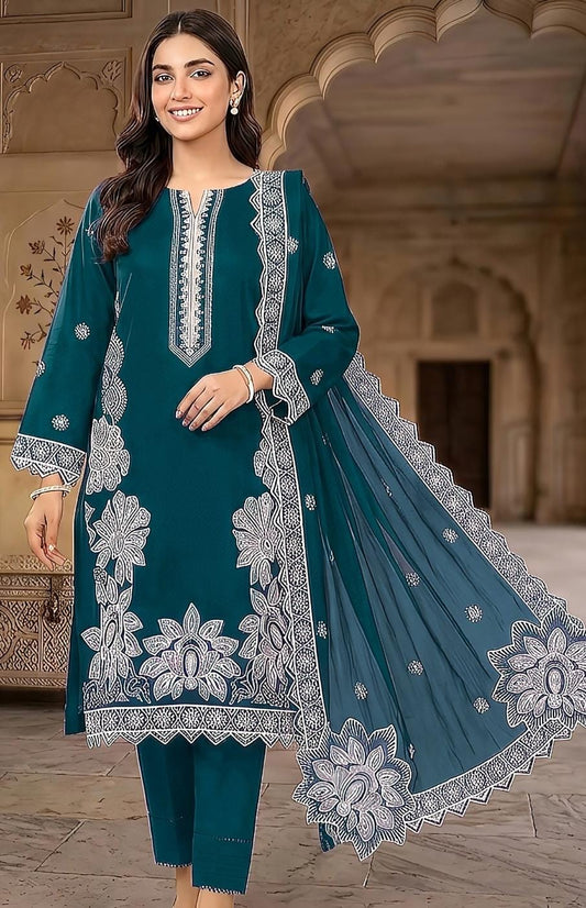Nakoosh Winter Dhanak 3-Piece — 2134