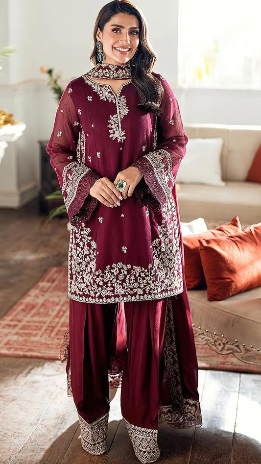 AZURE DHANAK 3 pc # 1768