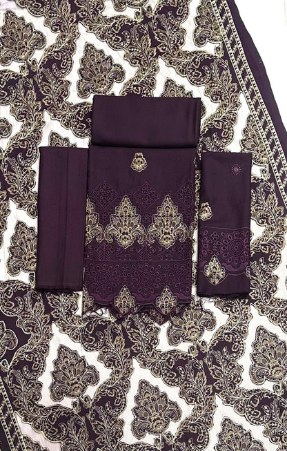 PREMIUM WINTER COLLECTION DHANAK 3PC H508