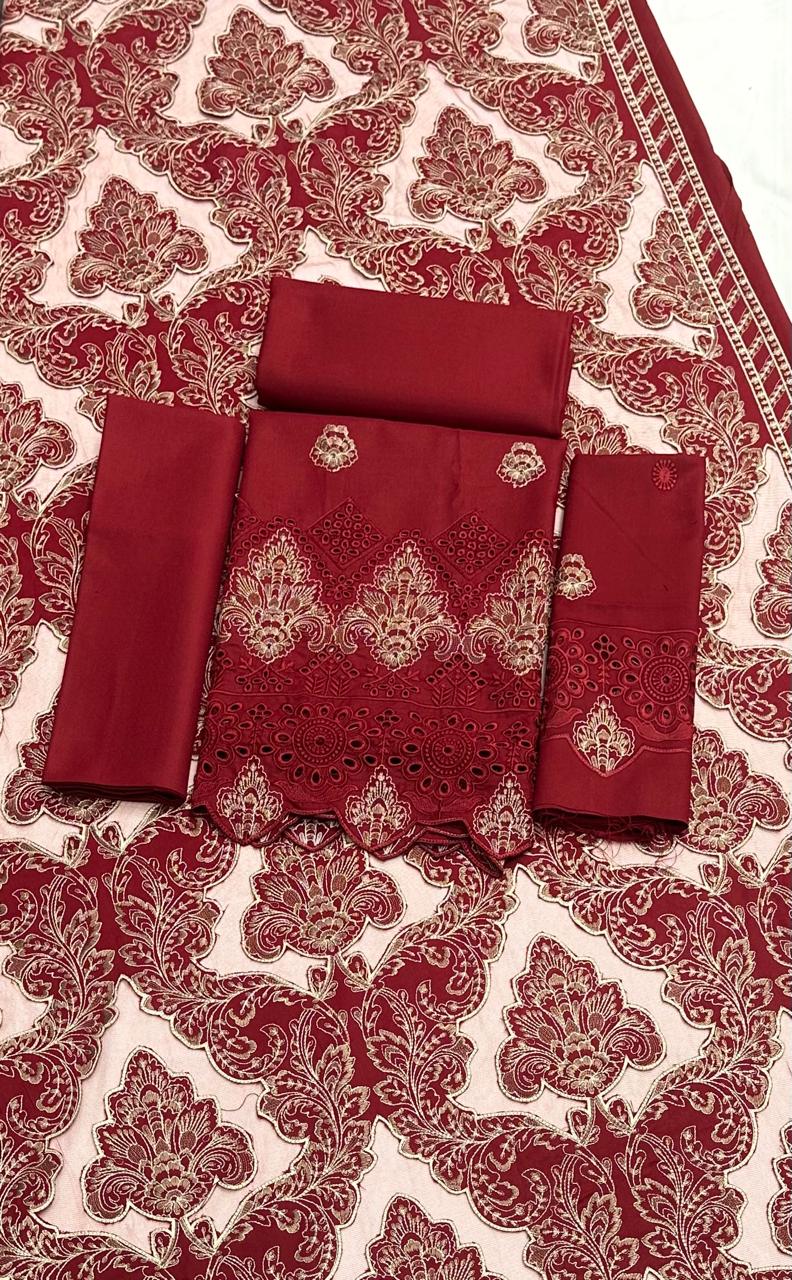 PREMIUM WINTER COLLECTION DHANAK 3PC H508