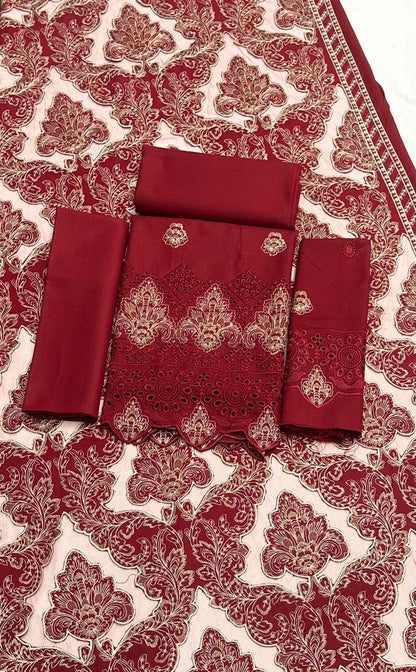 PREMIUM WINTER COLLECTION DHANAK 3PC H508