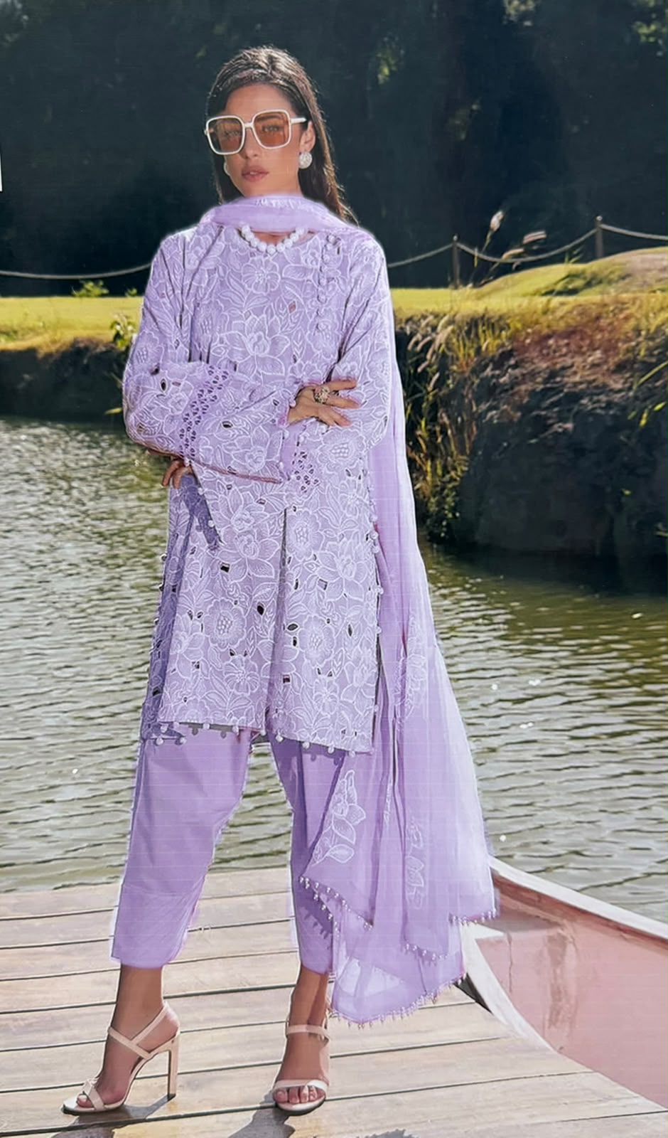 Bareeze Summer Lawn 3-Piece — 5049