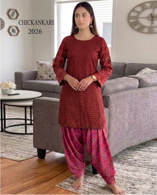 CHICKANKARI 2026 MAROON