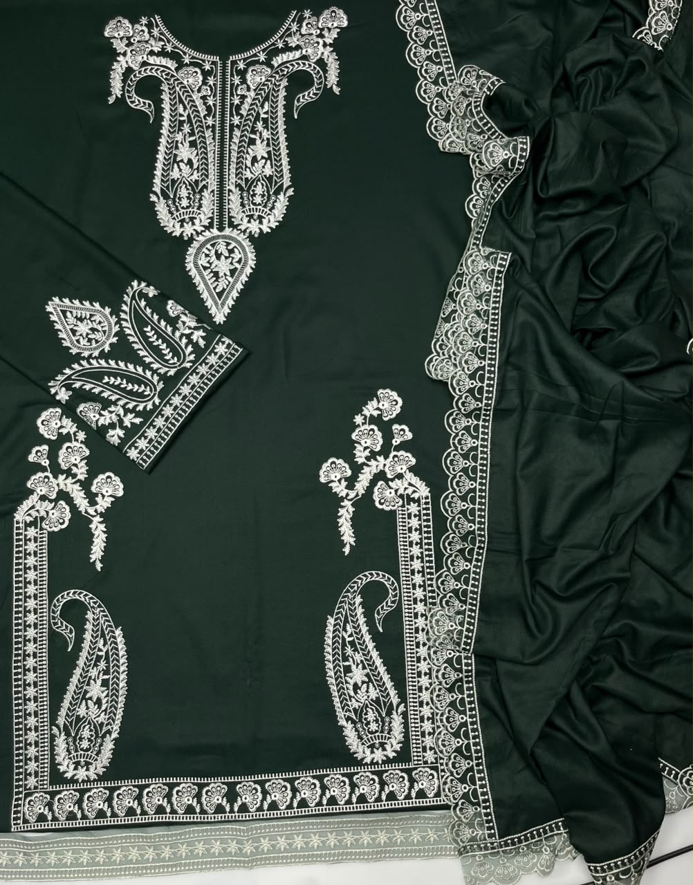 Zarqash Winter Dhanak 3-Piece — K 211