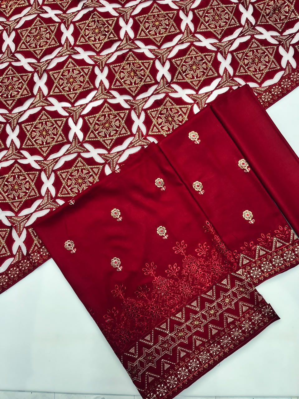 Bareeze Winter Dhanak 3-Piece — K 503