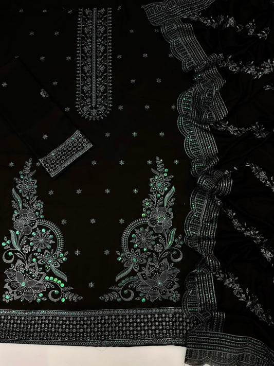 Baroque Winter Dhanak 3-Piece — K-215