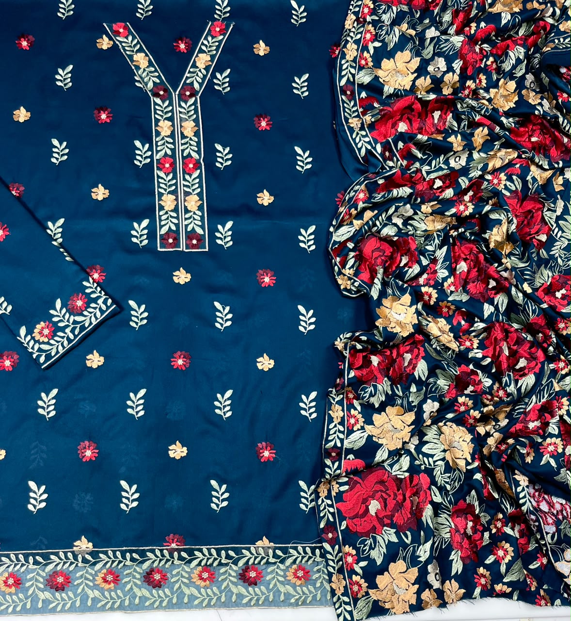 Bareeze Winter Dhanak 3-Piece — K 505