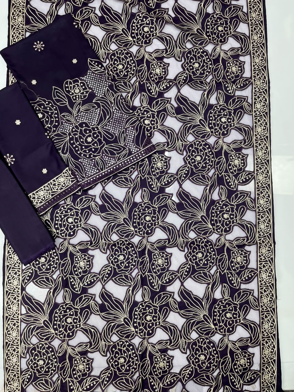 Bareeze Winter Dhanak 3-Piece — K 501 P