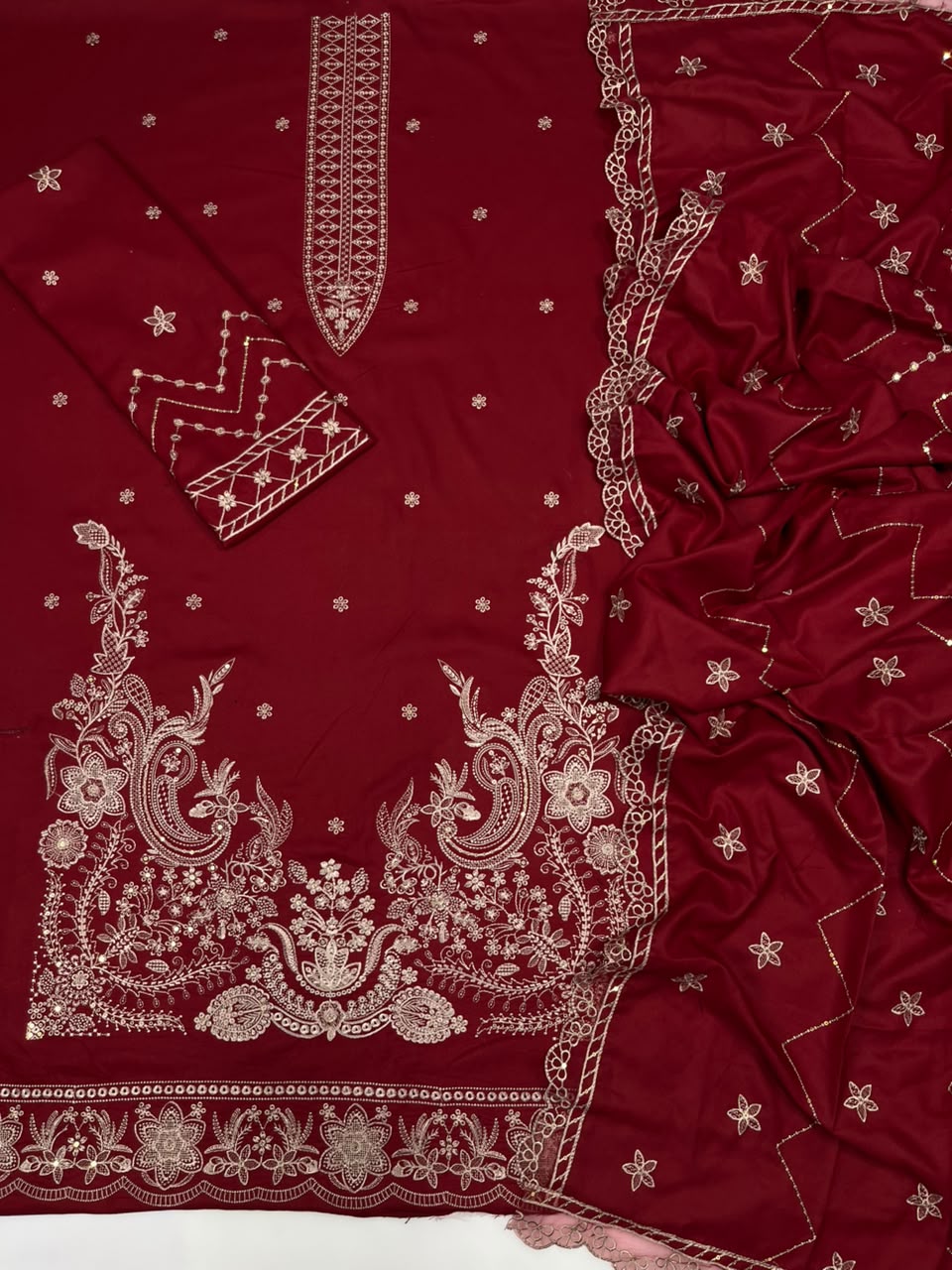 Charizma Winter Dhanak 3-Piece — K 218