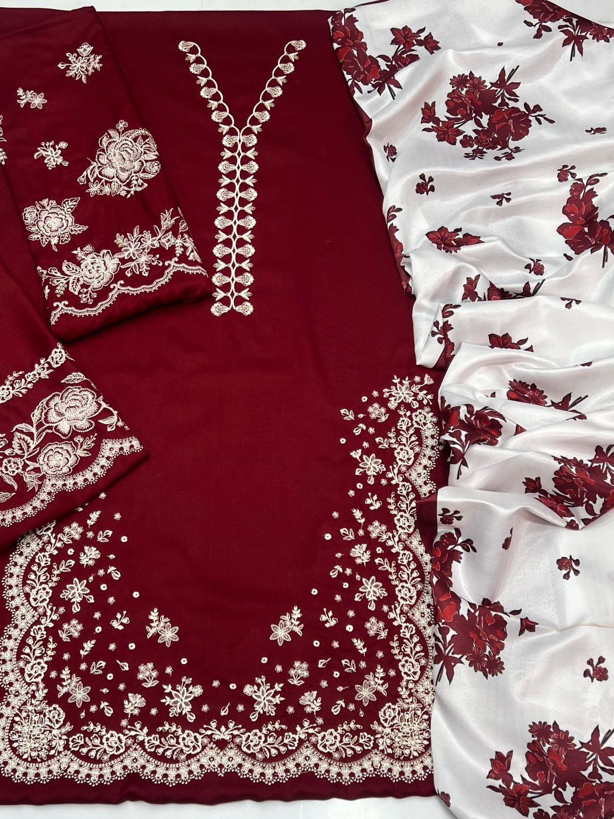 Zara Shah Jahaan Winter Dhanak 3-Piece — K 708