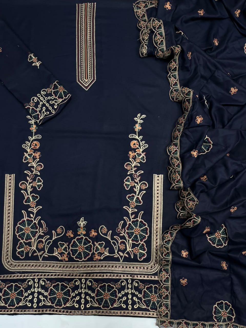 Khaadi Winter Dhanak 3-Piece — K 217