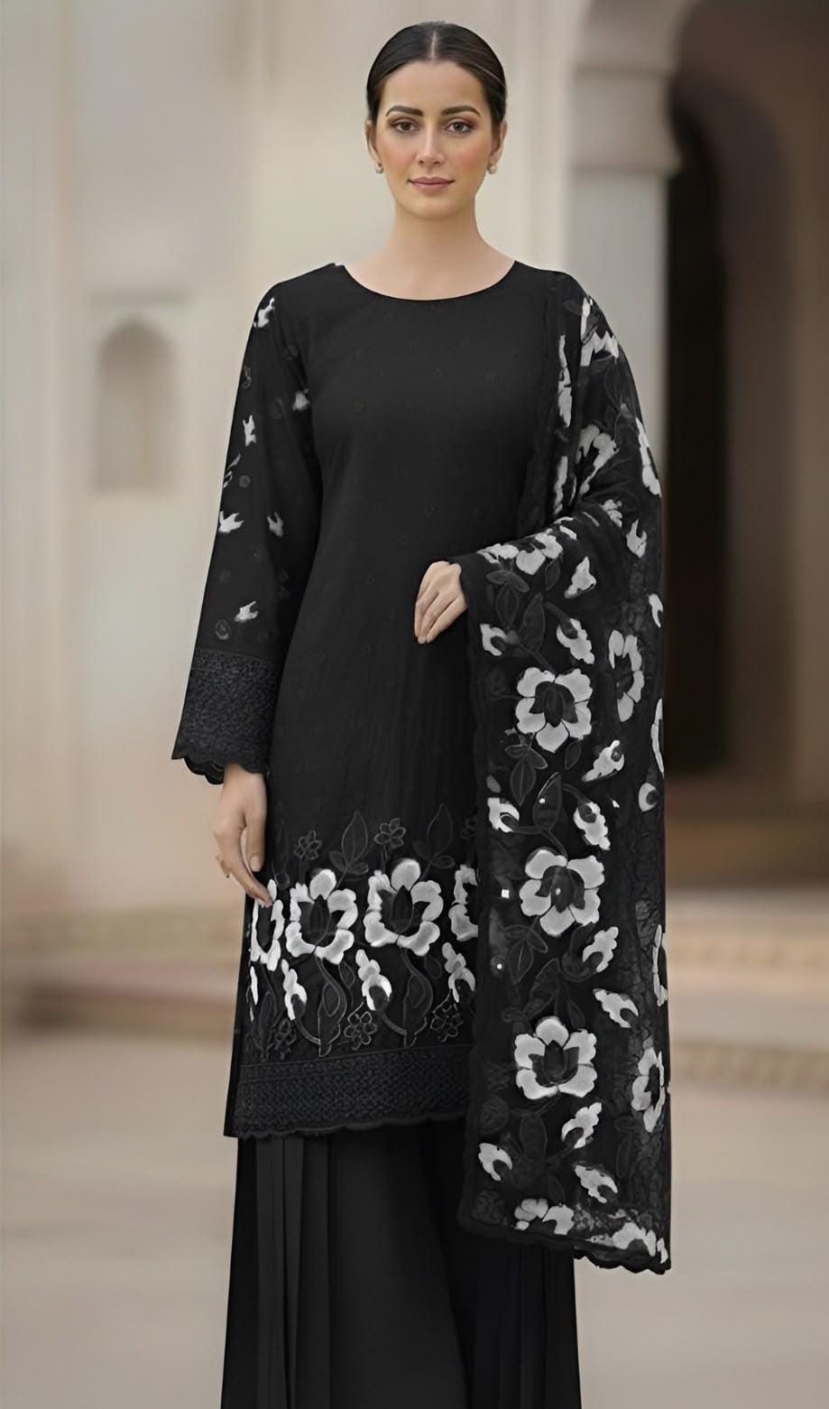 Jazmin Winter Dhanak 3-Piece — K 506