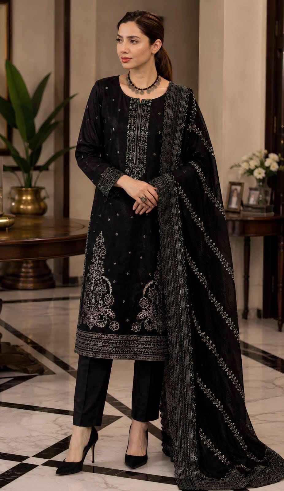 Baroque Winter Dhanak 3-Piece — K 215