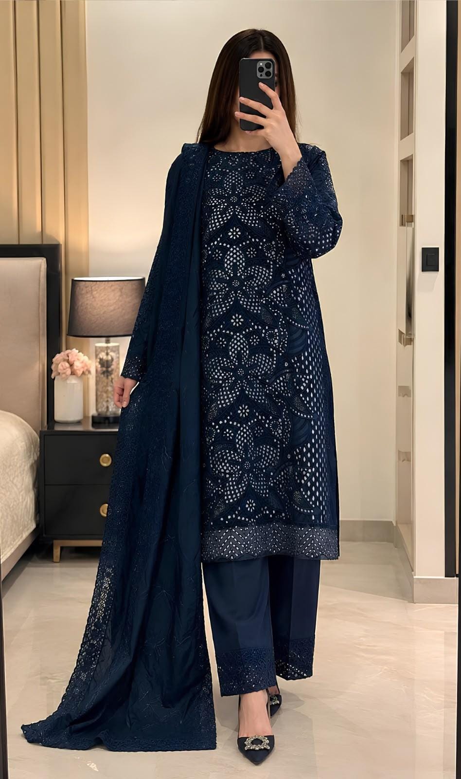 Maria B Winter Dhanak 3-Piece — K 231