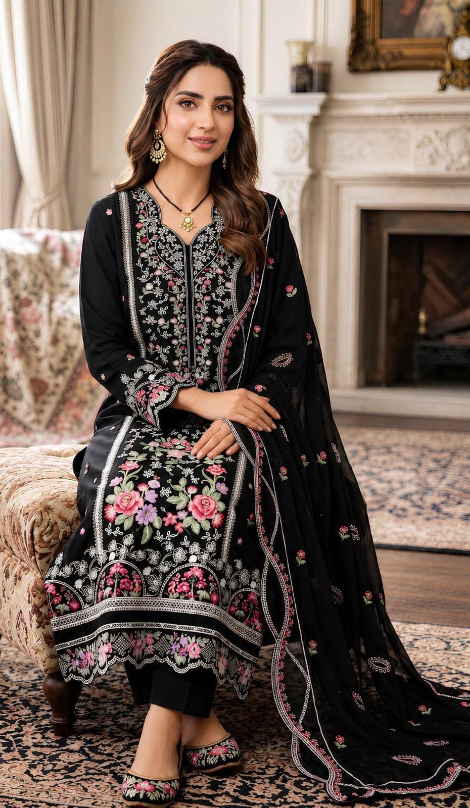 Iznik Winter Dhanak 3-Piece — K 227